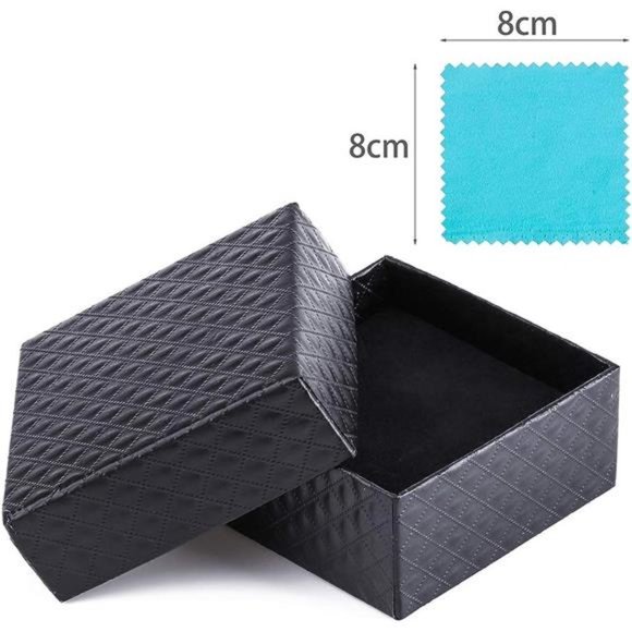 Stainless Steel Personalized Key Heart Puzzle Necklace Set with Birthstones - Picture 7 of 7